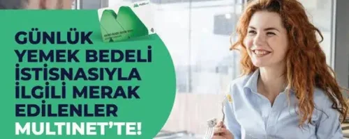 Yemek Bedeli İstisnası